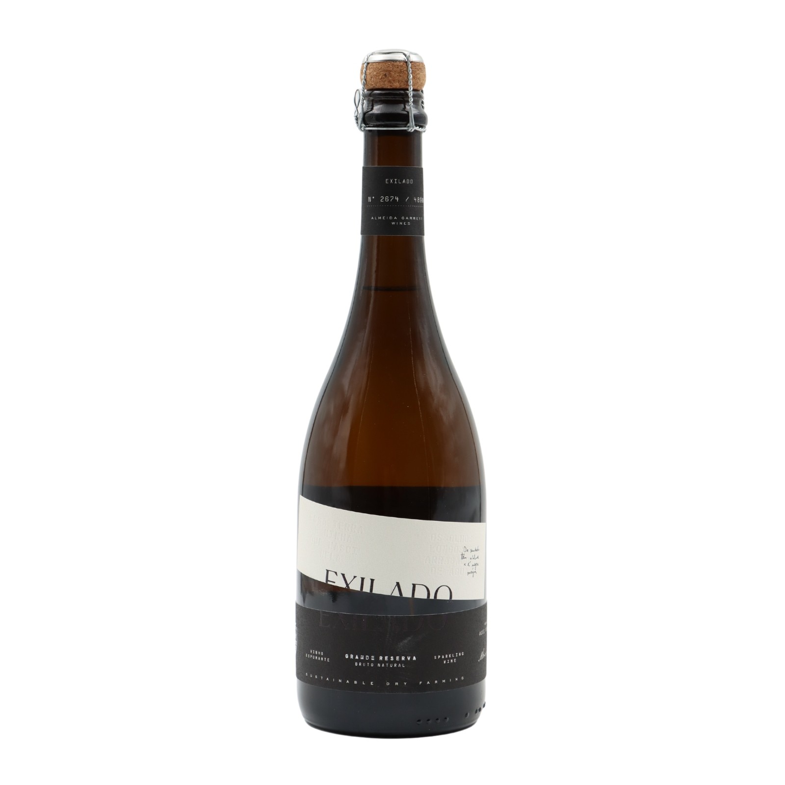 Almeida Garret Exilado Super Reserve Brut Nature Sparkling 2016
