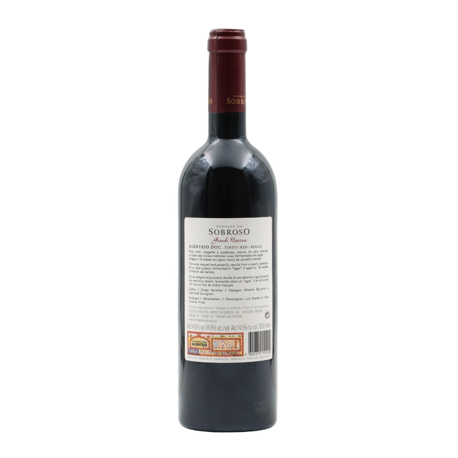 Herdade do Sobroso Grande Riserva Rosso 2022