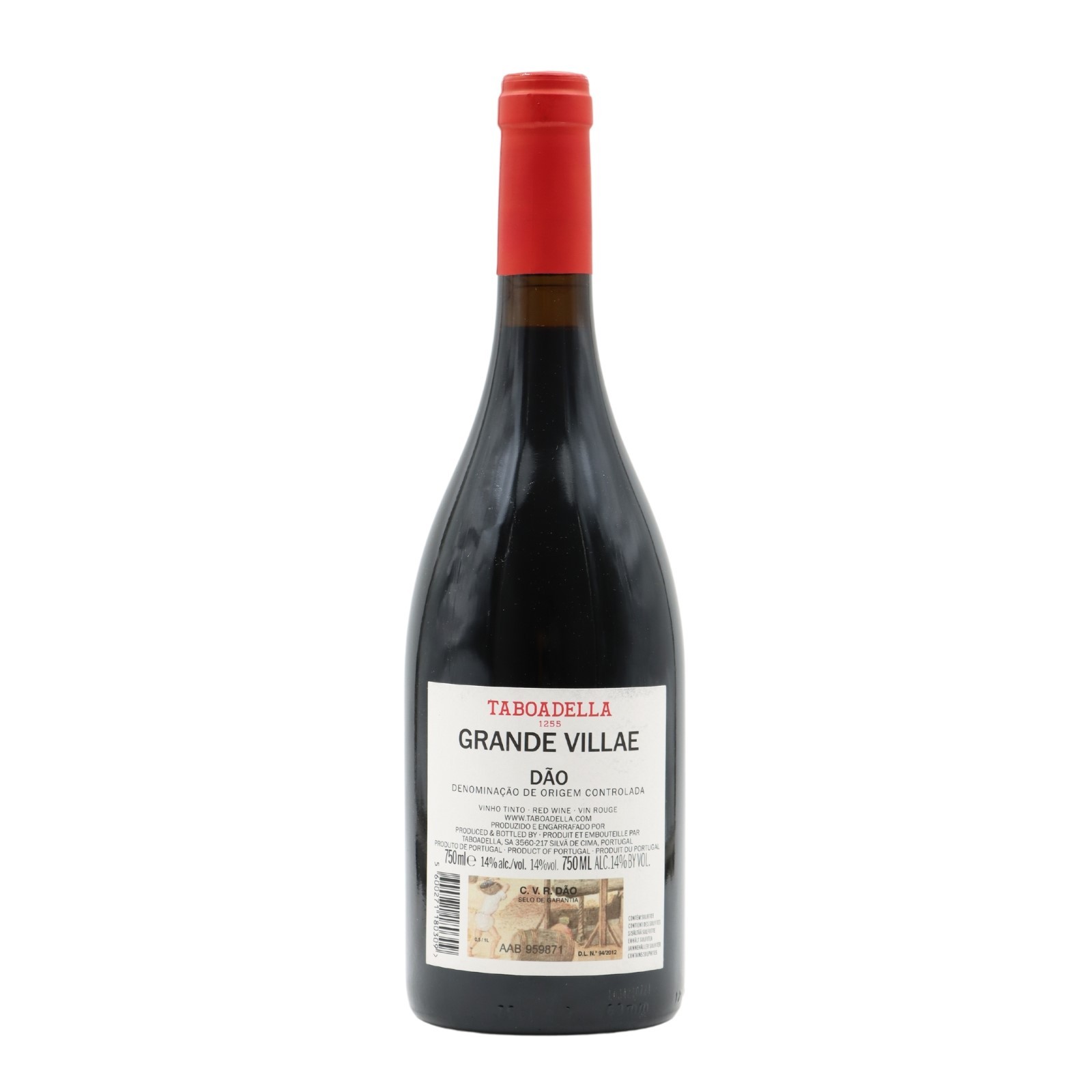 Taboadella Grand Villae Rot 2020
