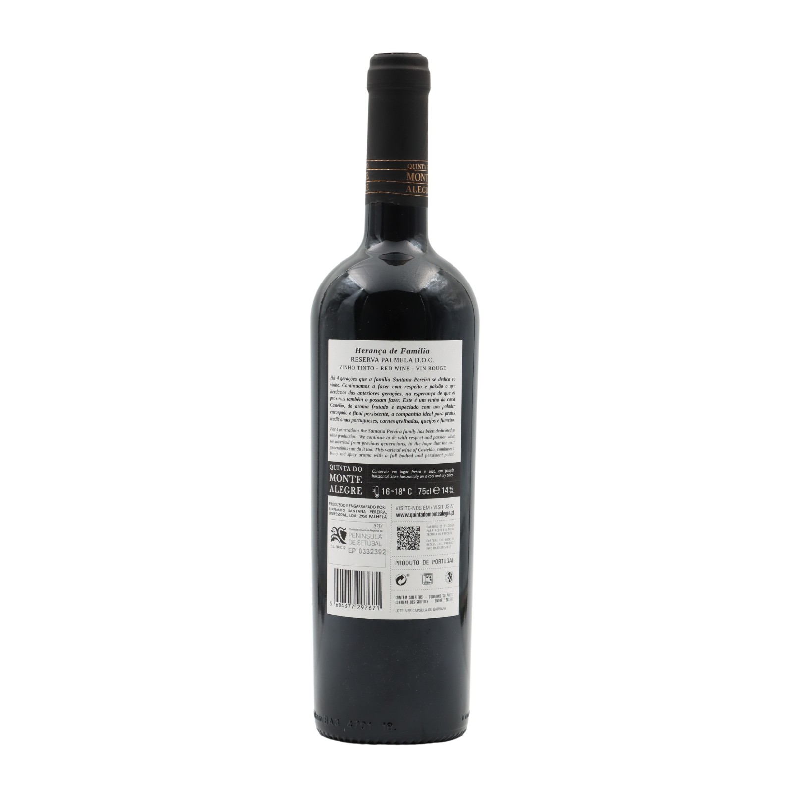 Quinta do Monte Alegre Herança da Familia Castelão Red 2017