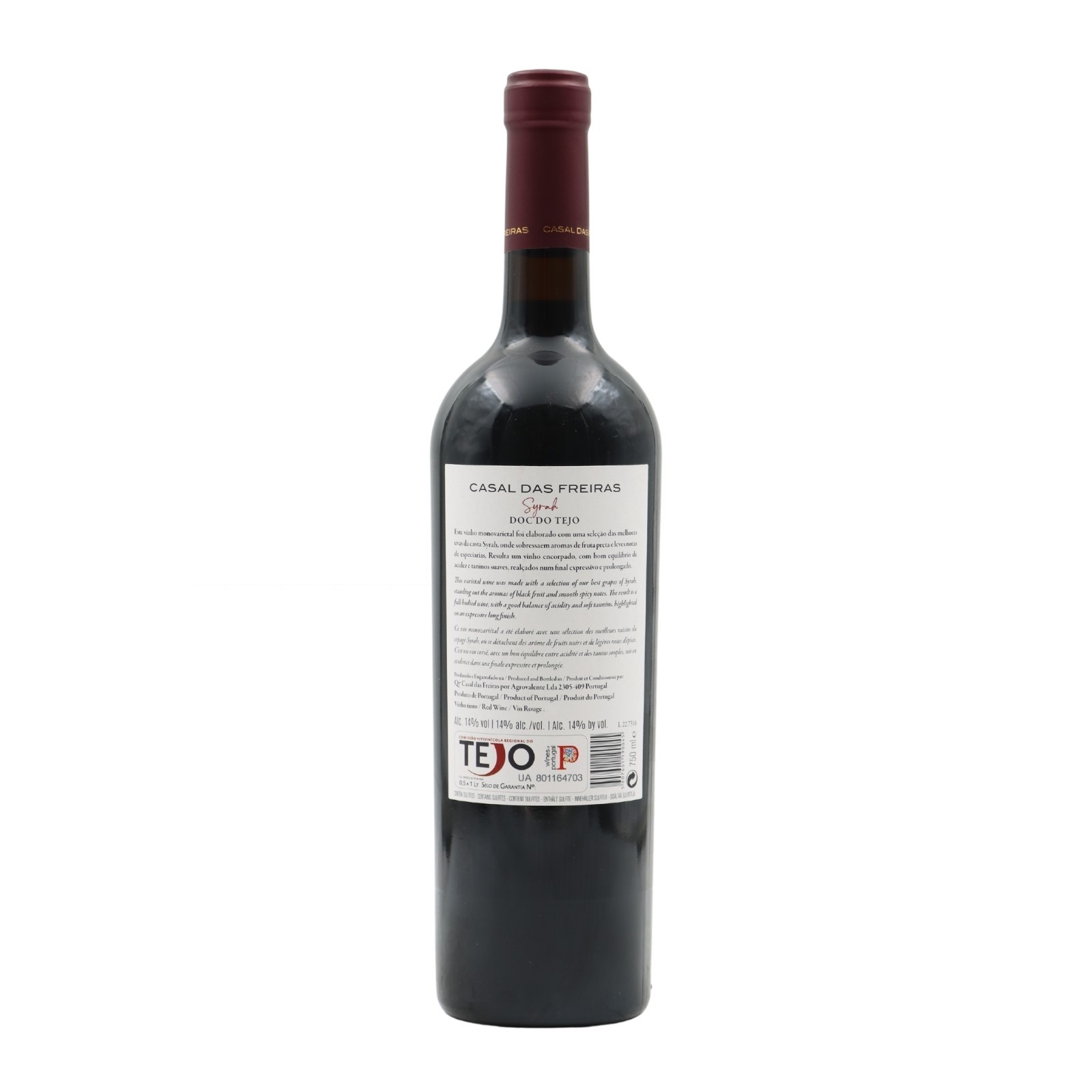Casal das Freiras Syrah Rouge 2021