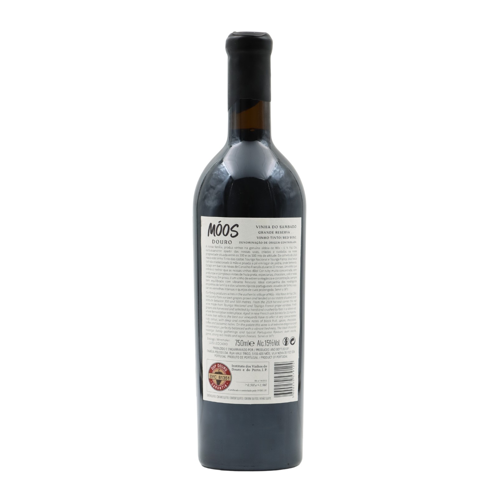 Móos Sambado Grande Réserve Rouge 2019