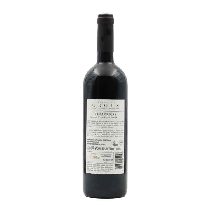 Herdade Grous 23 Barricas Red 2023