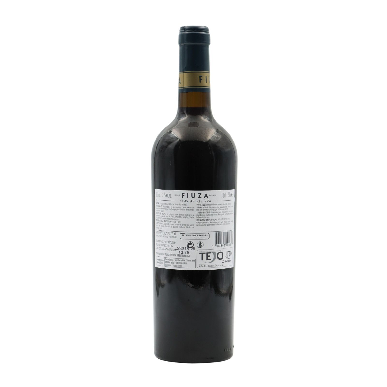 Fiuza 3 Castas Reserve Rot 2022