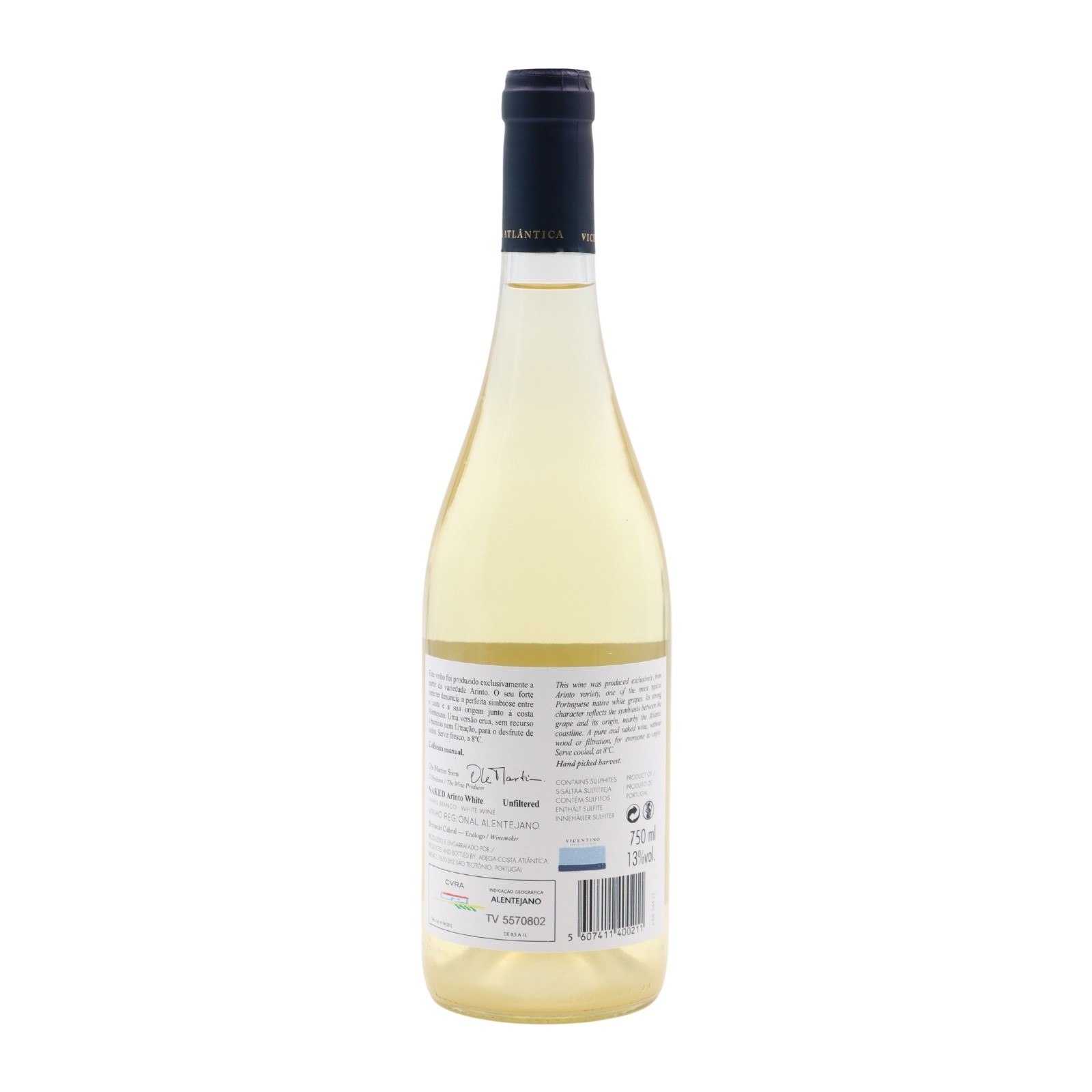 Vicentino Naked Arinto Blanco 2023