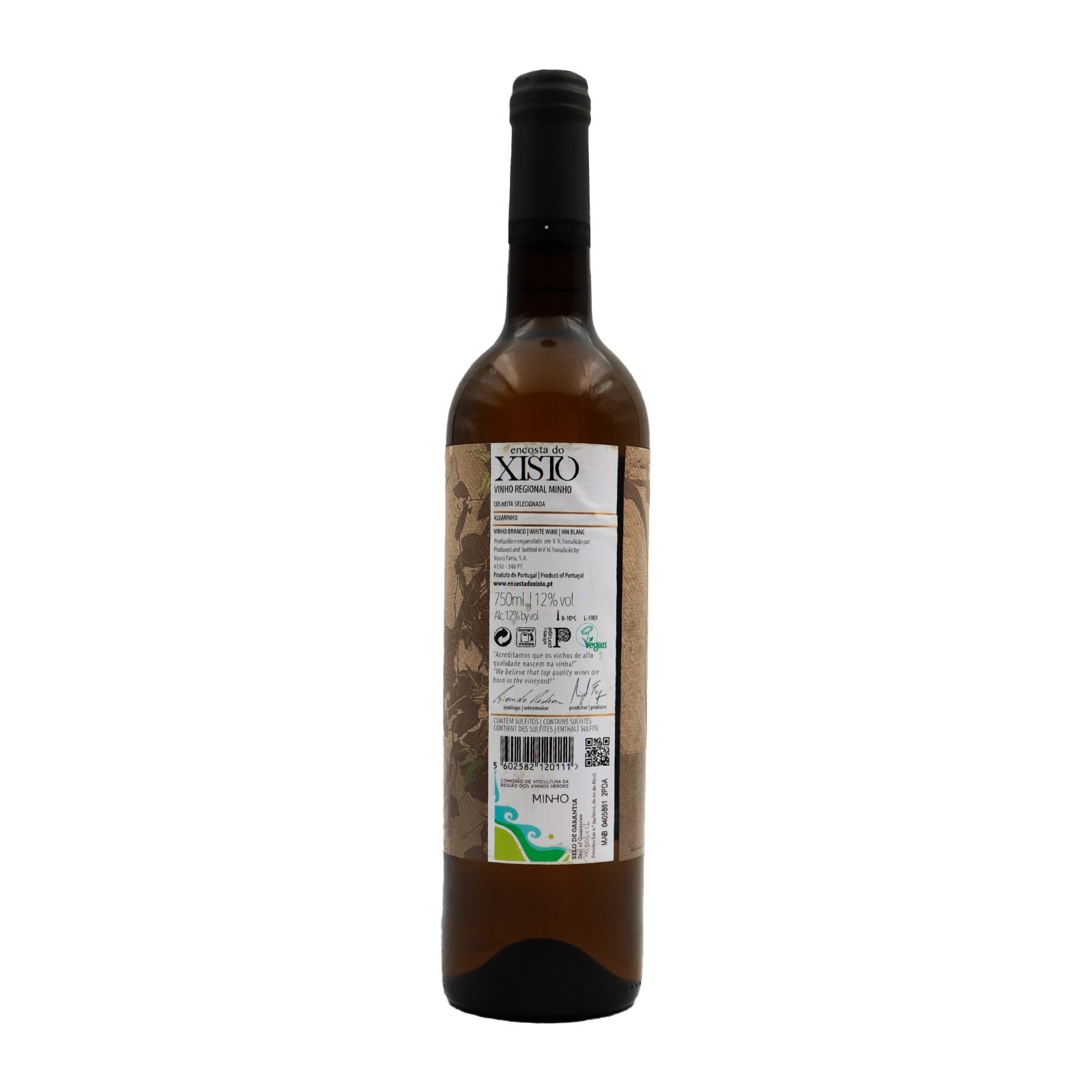 Encosta do Xisto Alvarinho White 2018