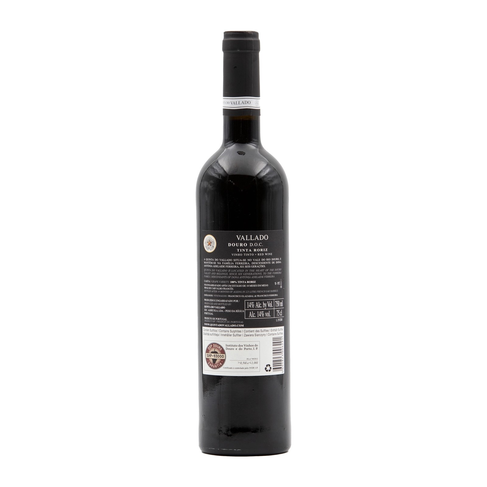 Vallado Tinta Roriz Rouge 2020