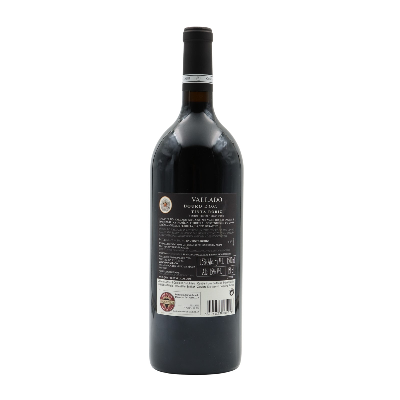 Magnum Vallado Tinta Roriz Rouge 2022