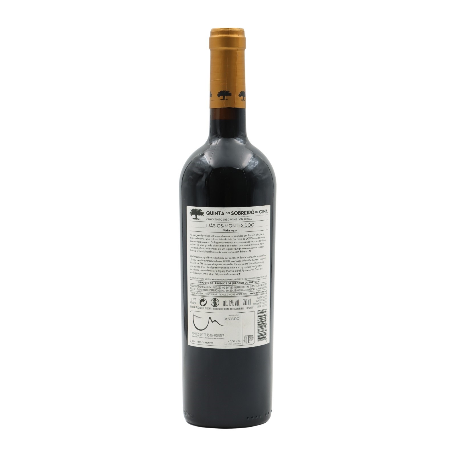 Quinta do Sobreiró de Cima Vinha 1932 Tinto 2017