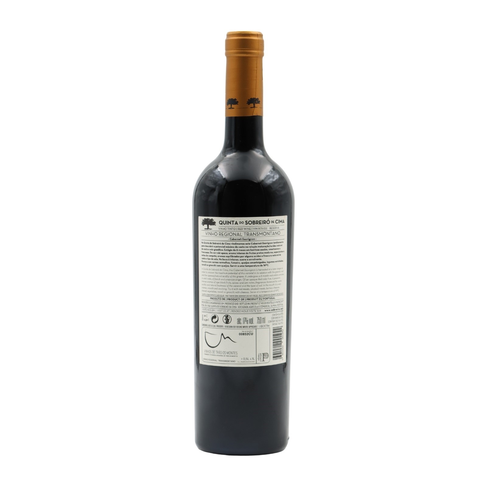 Quinta do Sobreiró de Cima Cabernet Sauvignon Reserva Tinto 2022