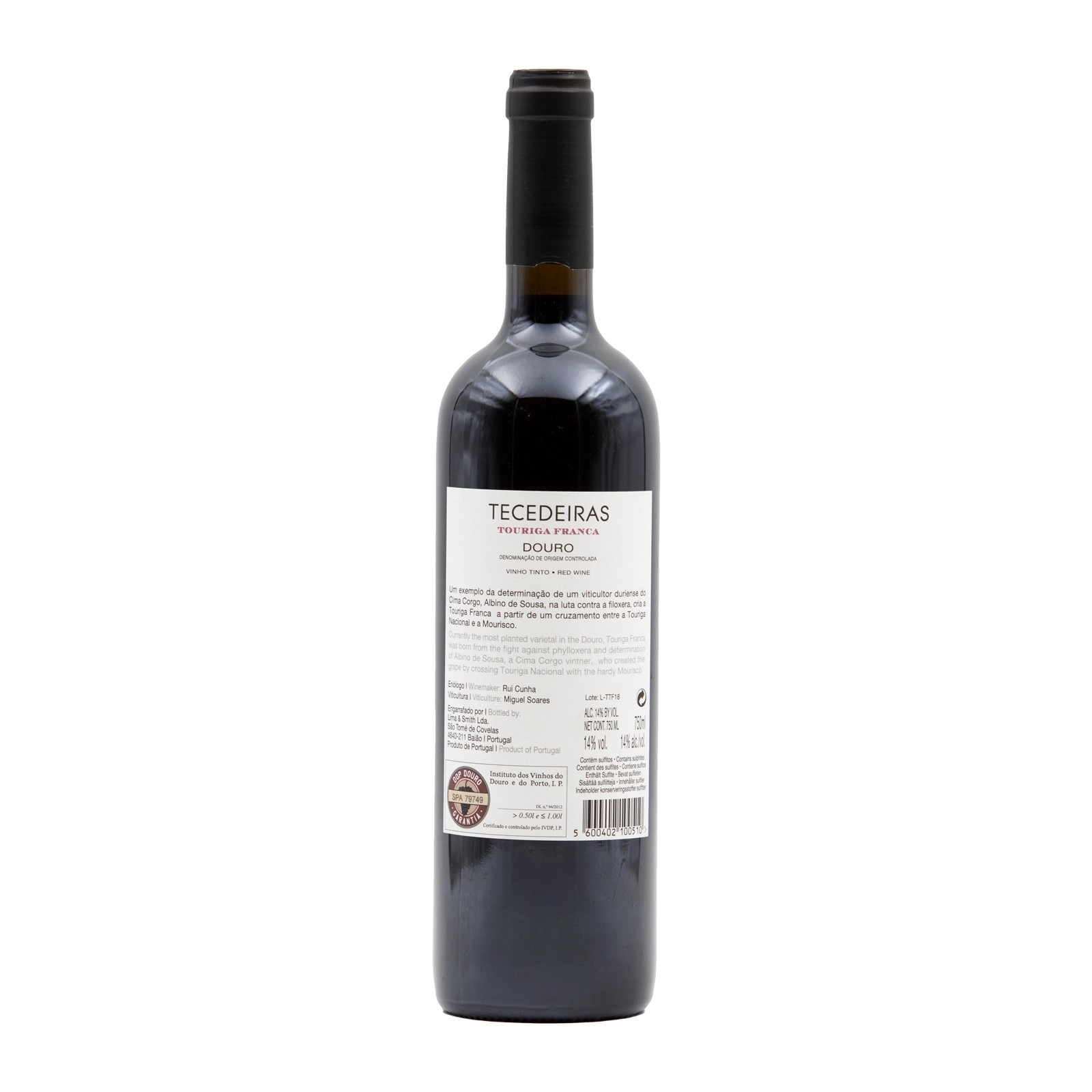 Tecedeiras Touriga Franca Red 2019