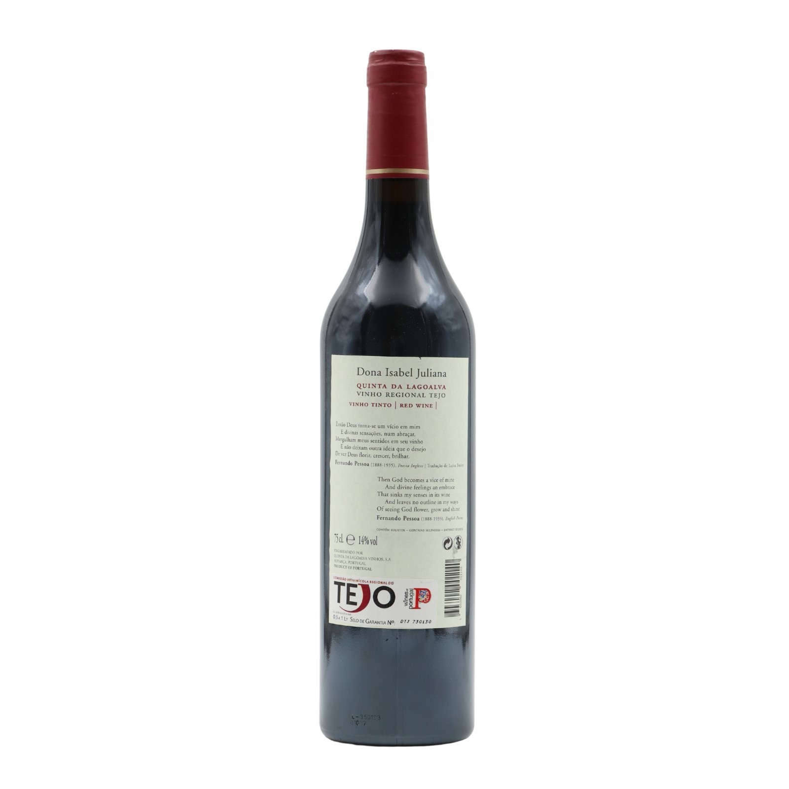 Quinta da Lagoalva D. Isabel Juliana Red 2017