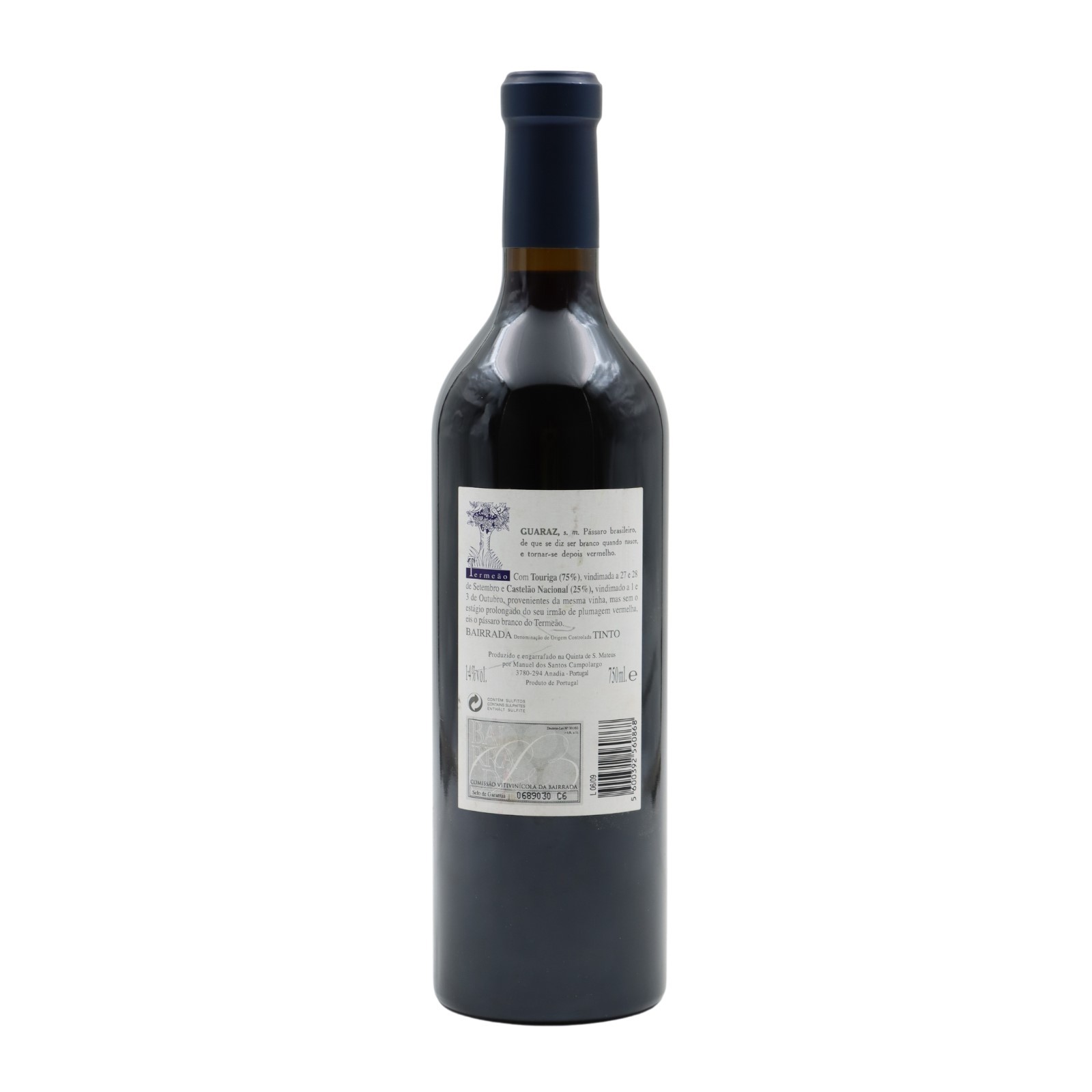 Termeão Pássaro Branco Rosso 2007