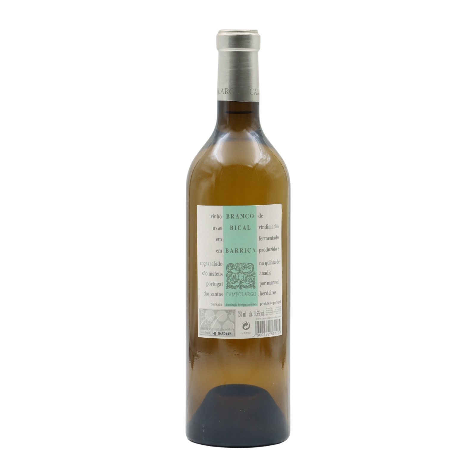 Campolargo Bical Barrica Blanc 2021