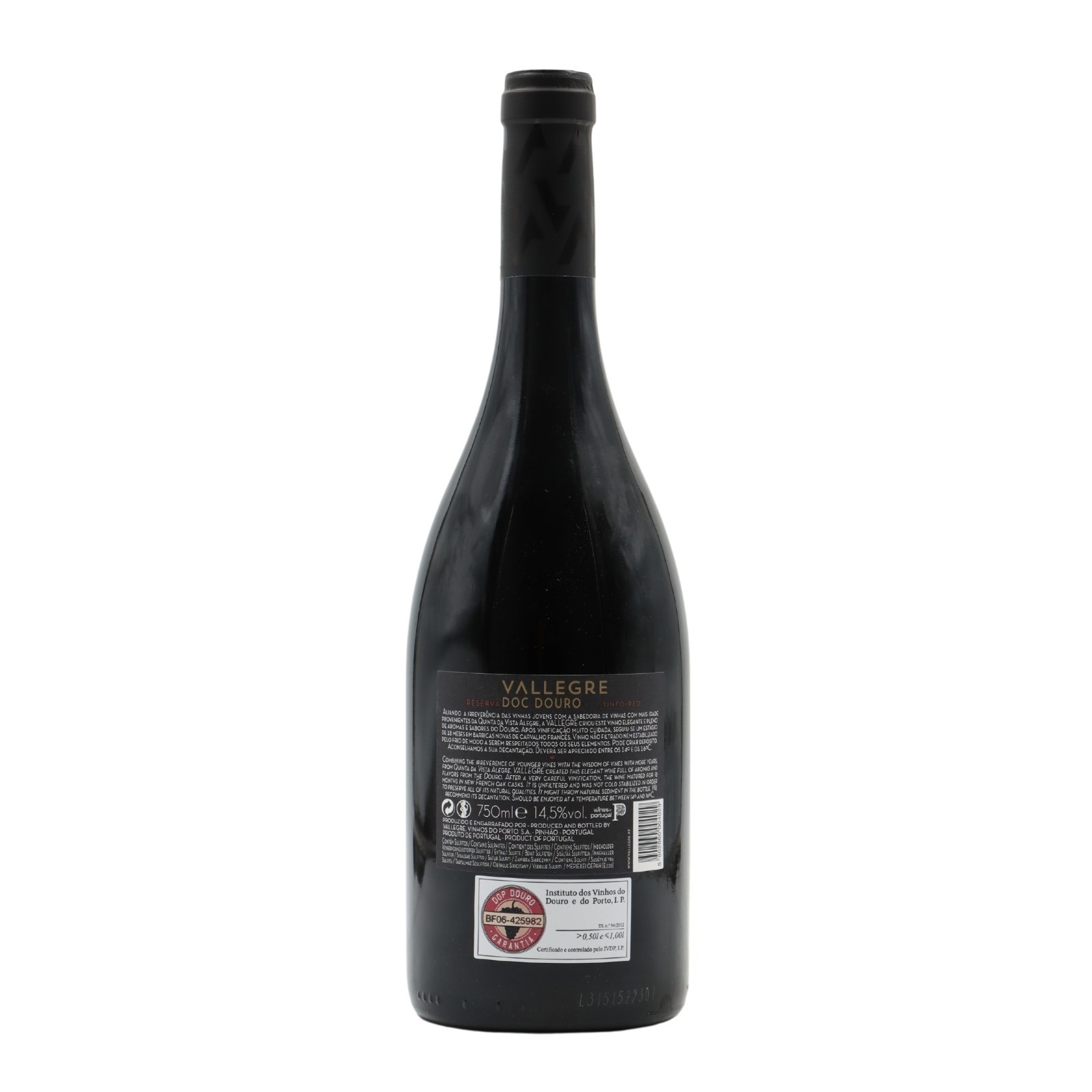 Vallegre Reserva Tinto 2021