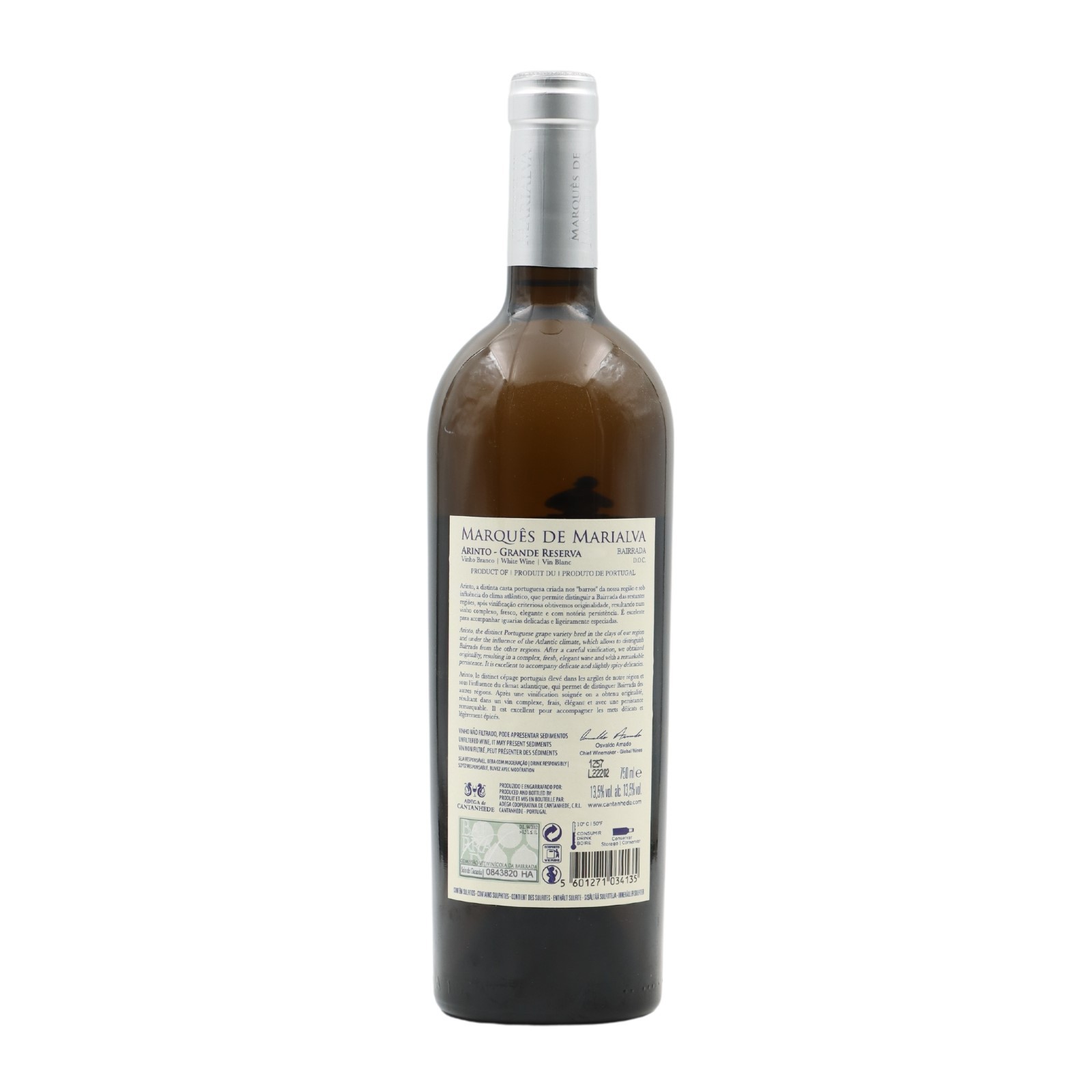 Marquês de Marialva Arinto Gran Reserva Blanco 2016
