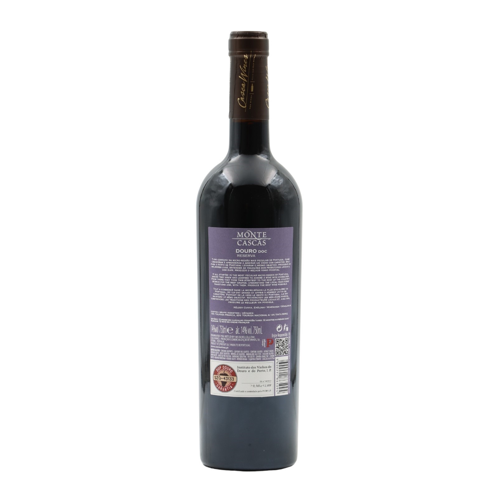 Monte Cascas Douro Riserva Rosso 2019