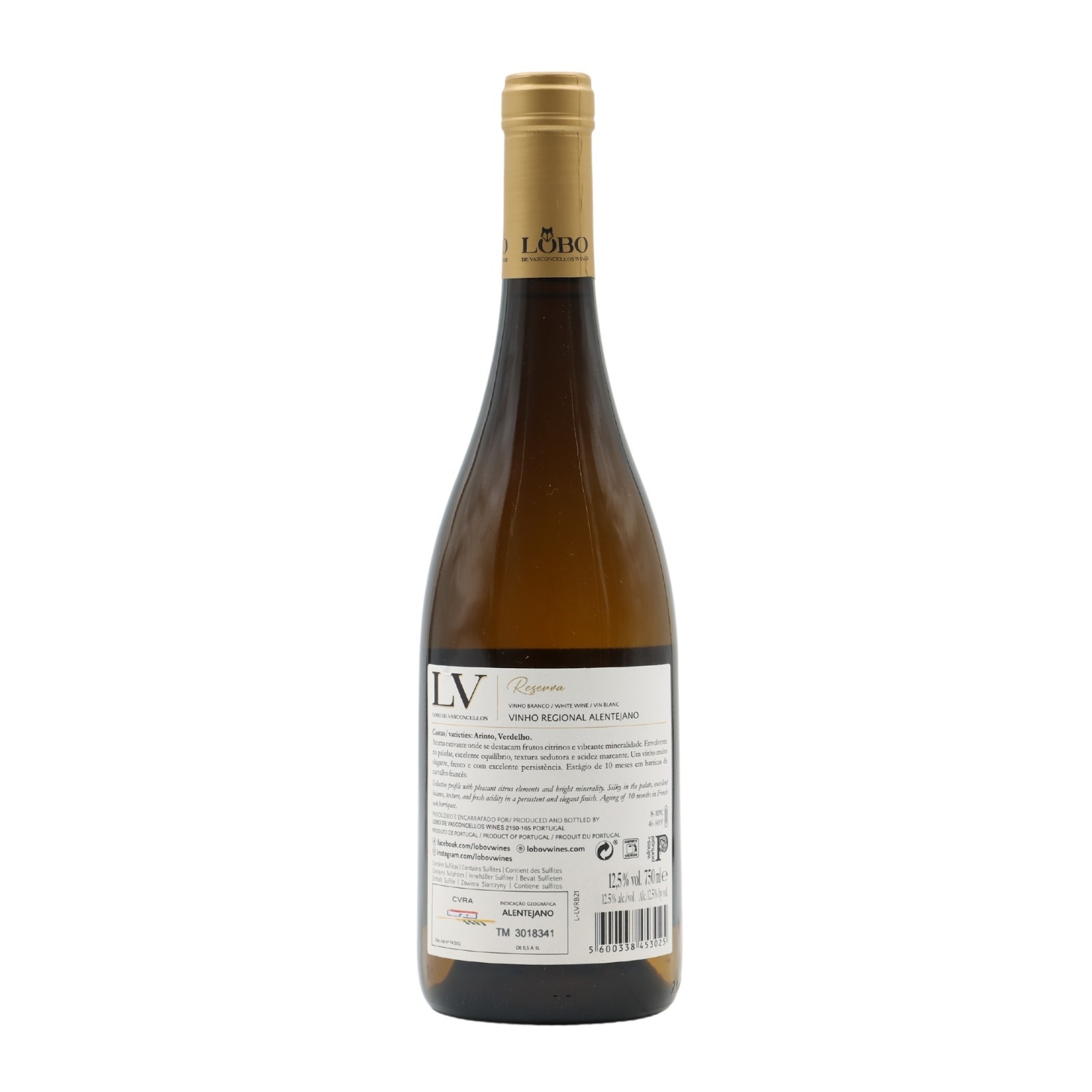 Lobo de Vasconcellos Reserva Branco 2022