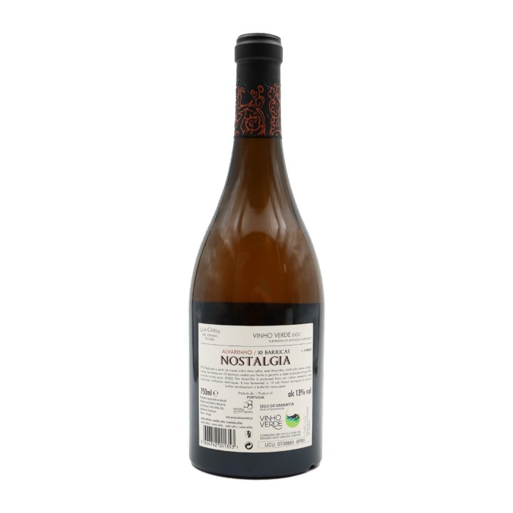 Nostalgia Alvarinho 10 Barricas Blanco 2017